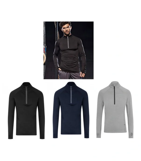 JC030 AWD Coolflex Half Zip Top